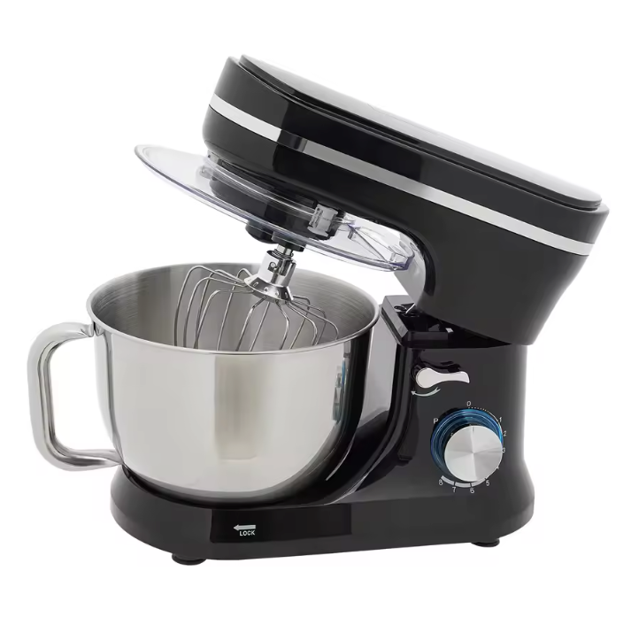 Keukenmachine 4.5L – Multifunctionele Mixer met Kantelbare Kop voor Deeg en Beslag