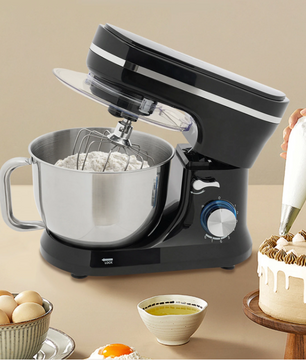 Keukenmachine 4.5L – Multifunctionele Mixer met Kantelbare Kop voor Deeg en Beslag