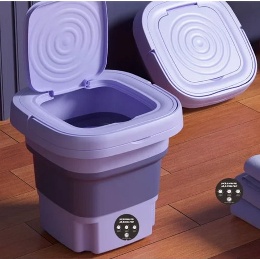 Opvouwbare Mini Wasmachine 8L – Draagbare Wasemmer met Centrifuge