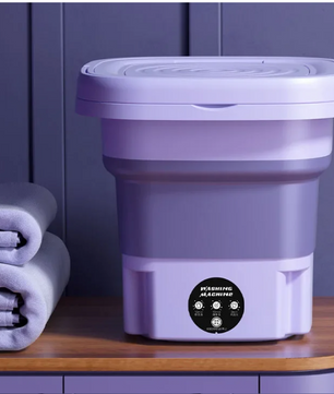 Opvouwbare Mini Wasmachine 8L – Draagbare Wasemmer met Centrifuge