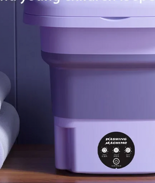 Opvouwbare Mini Wasmachine 8L – Draagbare Wasemmer met Centrifuge
