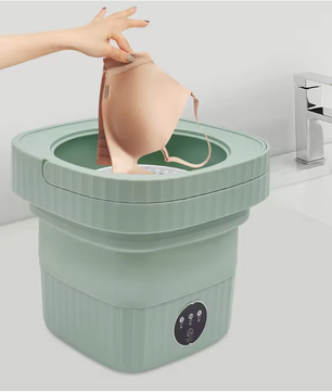 Opvouwbare Mini Wasmachine – Compacte Draagbare Wasmachine met 3 Programma’s