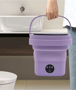Opvouwbare Mini Wasmachine – Compacte Draagbare Wasmachine met 3 Programma’s