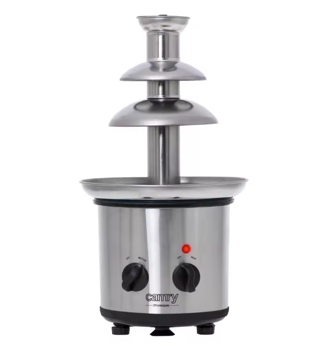 Chocolade Fontein 650ml – Elektrische Fondue Fontein 320W van RVS voor Feesten en Desserts