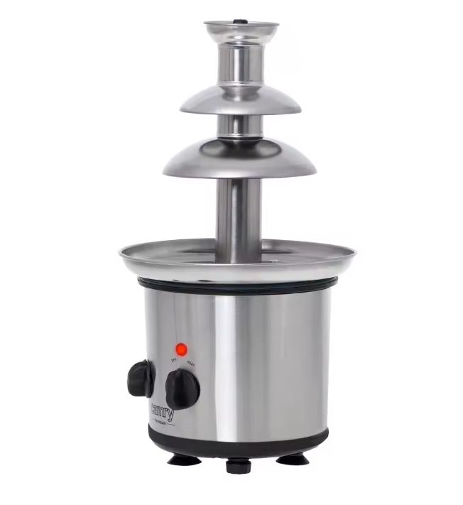 Chocolade Fontein 650ml – Elektrische Fondue Fontein 320W van RVS voor Feesten en Desserts