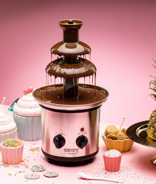 Chocolade Fontein 650ml – Elektrische Fondue Fontein 320W van RVS voor Feesten en Desserts