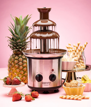 Chocolade Fontein 650ml – Elektrische Fondue Fontein 320W van RVS voor Feesten en Desserts
