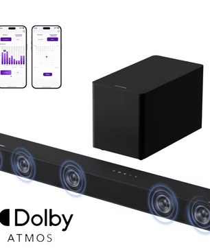 5.1 Soundbar met Subwoofer – Dolby Atmos 3D Surround en App