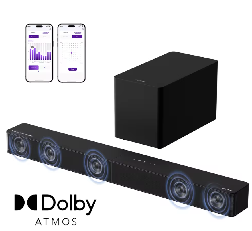 5.1 Soundbar met Subwoofer – Dolby Atmos 3D Surround en App