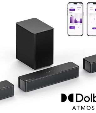 5.1 Soundbar met Subwoofer – Dolby Atmos 3D Surround en App