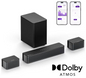 5.1 Soundbar met Subwoofer – Dolby Atmos 3D Surround en App