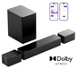 5.1 Soundbar met Subwoofer – Dolby Atmos 3D Surround en App