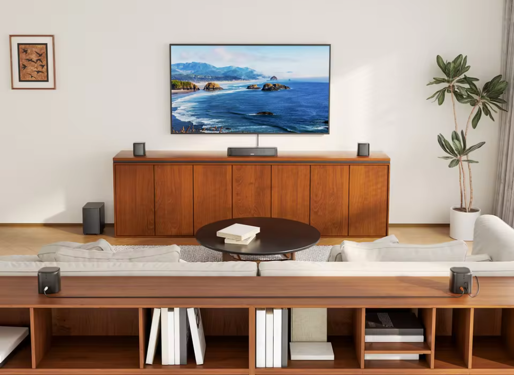 7.1 Soundbar Systeem met Subwoofer – Surround Speakers en App