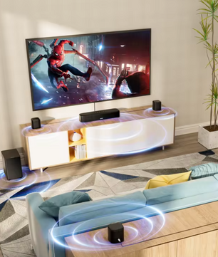 7.1 Soundbar Systeem met Subwoofer – Surround Speakers en App