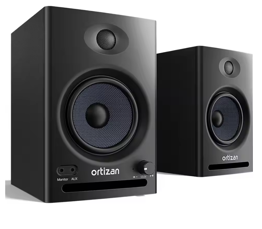 Actieve Bookshelf Speakers – Bluetooth 5.3 HiFi Studio Monitor Set
