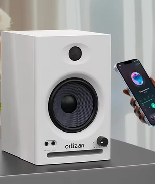 Actieve Bookshelf Speakers – Bluetooth 5.3 HiFi Studio Monitor Set