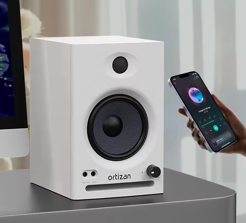 Actieve Bookshelf Speakers – Bluetooth 5.3 HiFi Studio Monitor Set