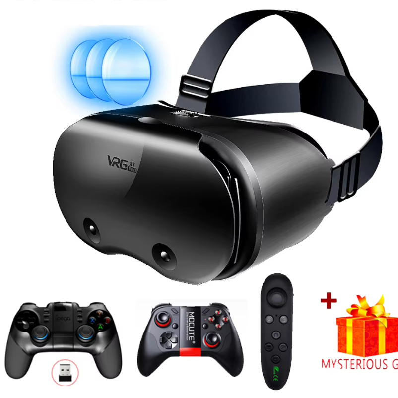 VR Bril voor Smartphone – 3D Virtual Reality Headset 120°