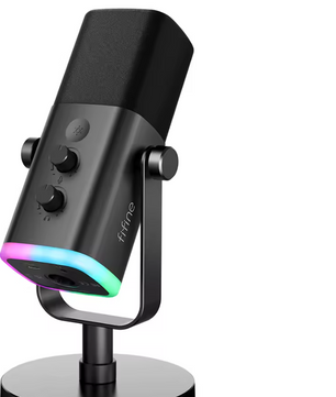 USB/XLR Dynamische Microfoon – RGB Gaming en Streaming Mic