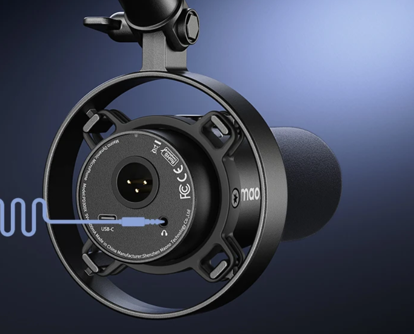 USB/XLR Dynamische Microfoon – 192kHz Studio Podcast en Streaming Mic