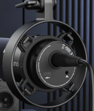 USB/XLR Dynamische Microfoon – 192kHz Studio Podcast en Streaming Mic