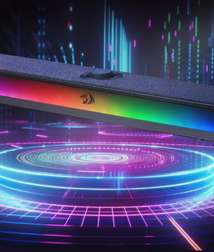 2.0 Desktop Soundbar met RGB – Bluetooth PC Speaker