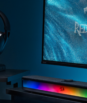 2.0 Desktop Soundbar met RGB – Bluetooth PC Speaker