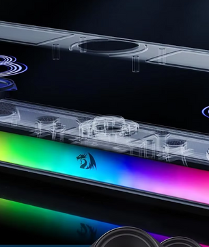 2.0 Desktop Soundbar met RGB – Bluetooth PC Speaker