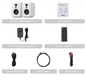 Actieve Bookshelf Speakers – Bluetooth HiFi Studio Monitor Set