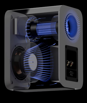 Passieve Bookshelf Speakers 160W – HiFi Studio Monitor Set