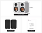 Passieve Bookshelf Speakers 160W – HiFi Studio Monitor Set