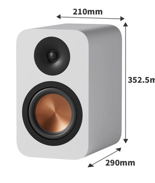 Passieve Bookshelf Speakers 160W – HiFi Studio Monitor Set