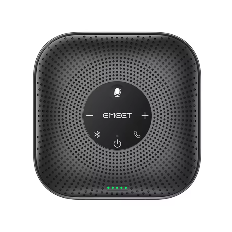 Conference Speakerphone met 360° Microfoons – Bluetooth Vergader Speaker