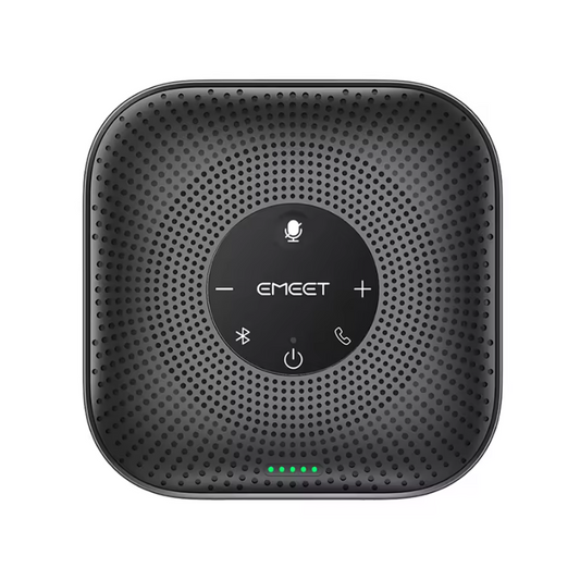 Conference Speakerphone met 360° Microfoons – Bluetooth Vergader Speaker