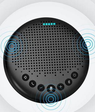 Conference Speakerphone 360° – Bluetooth Vergader Speaker met Mics