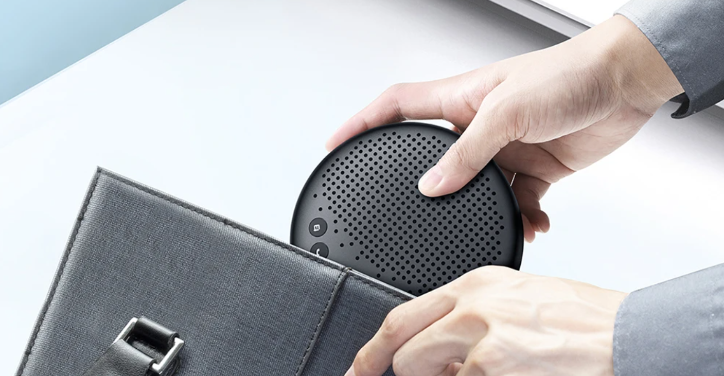 Conference Speakerphone 360° – Bluetooth Vergader Speaker met Mics