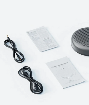 Conference Speakerphone 360° – Bluetooth Vergader Speaker met Mics