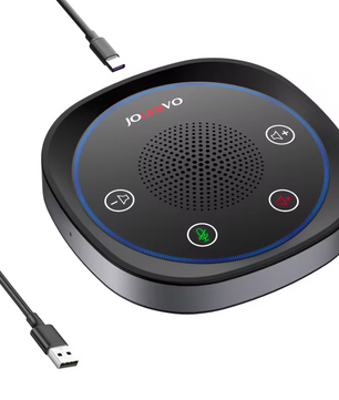 USB Conference Speakerphone – 360° Microfoon en Speaker met Mute