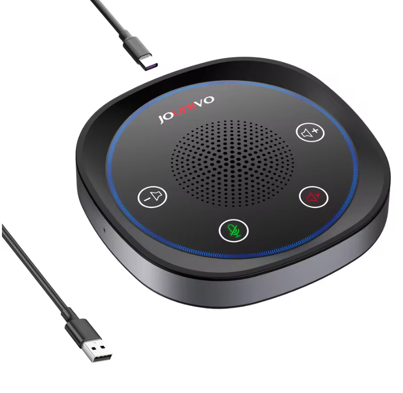 USB Conference Speakerphone – 360° Microfoon en Speaker met Mute