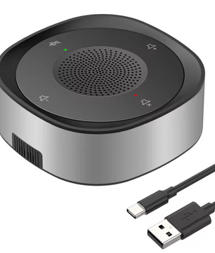 USB Conference Speakerphone – 360° Microfoon en Speaker met Mute