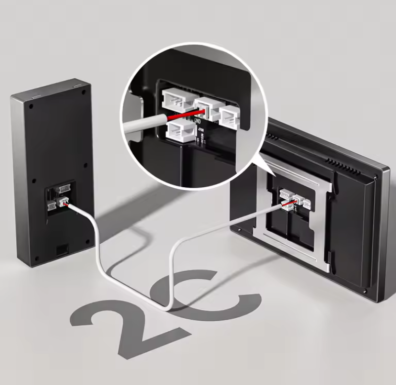 Slimme Video Intercom met 7 Inch Scherm – WiFi Deurbel met Camera en App Bediening