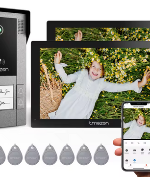 Slimme Video Intercom met 7 Inch Scherm – WiFi Deurbel met Camera en App Bediening