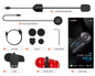 Motor Intercom Bluetooth Headset – 1000m Bereik Helm Communicatie