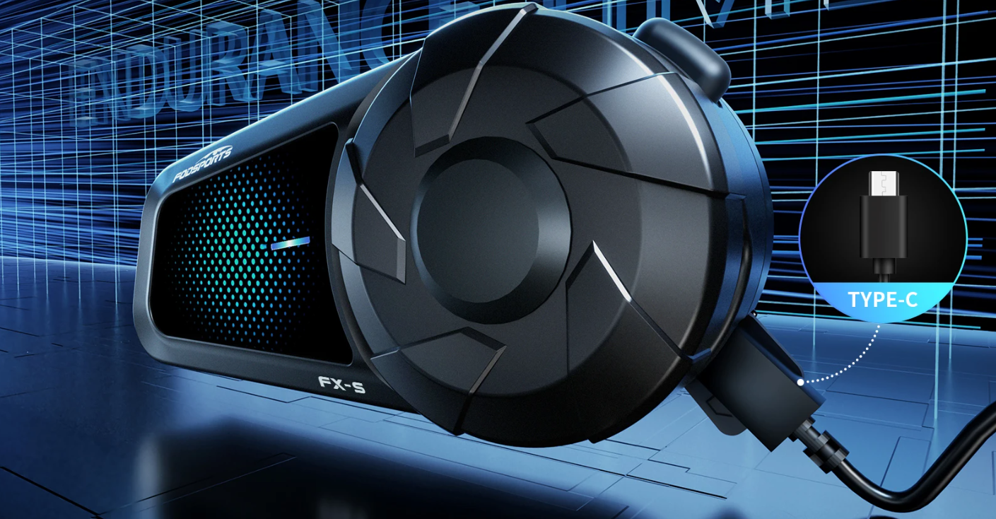 Motor Intercom Bluetooth Headset – 1000m Bereik Helm Communicatie