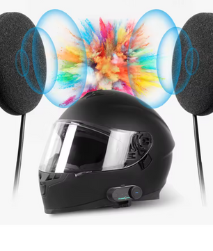 Motor Intercom Headset – Bluetooth Helm Communicatie tot 800m voor 6 Rijders