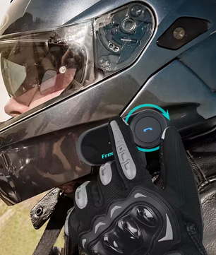 Motor Intercom Headset – Bluetooth Helm Communicatie tot 800m voor 6 Rijders