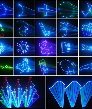 DJ Party Laser Licht 25W – RGB Stage Lighting met Bluetooth App en DMX