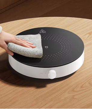 Inductiekookplaat 2100W – Elektrische Kookplaat met 6 Standen en Veiligheid