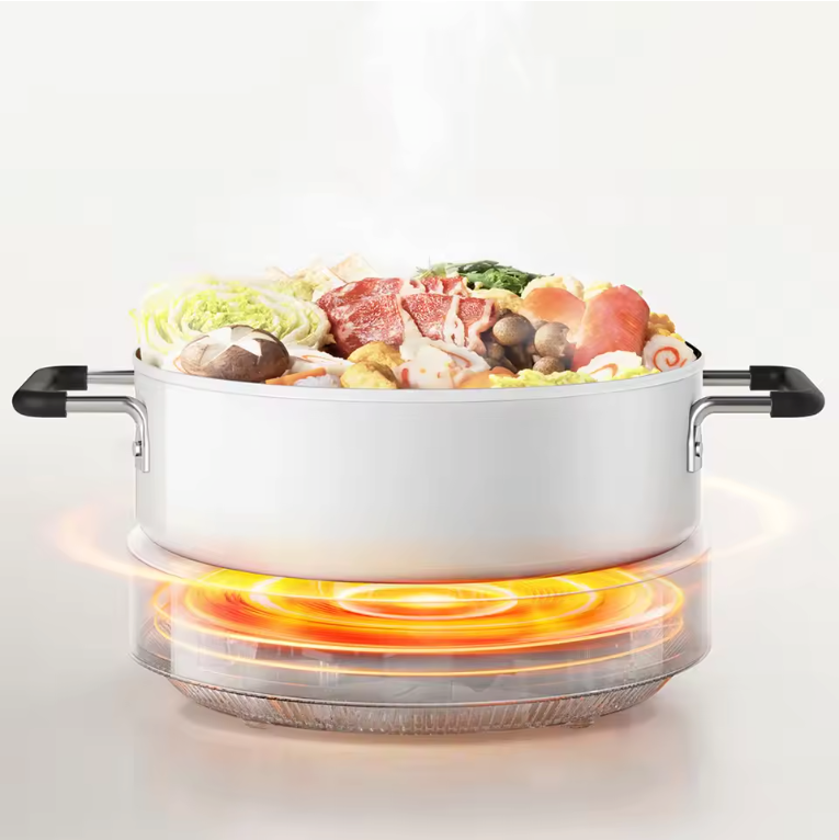 Inductiekookplaat 2100W – Elektrische Kookplaat met 6 Standen en Veiligheid