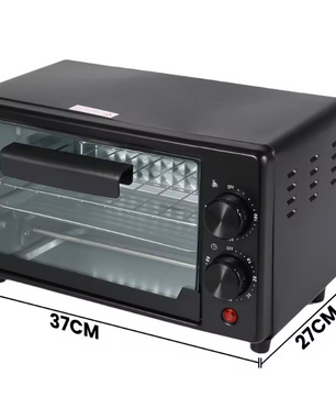 Mini Oven 12L – Elektrische Oven met Timer en Temperatuurregeling